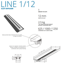 Linear Slot Diffusers