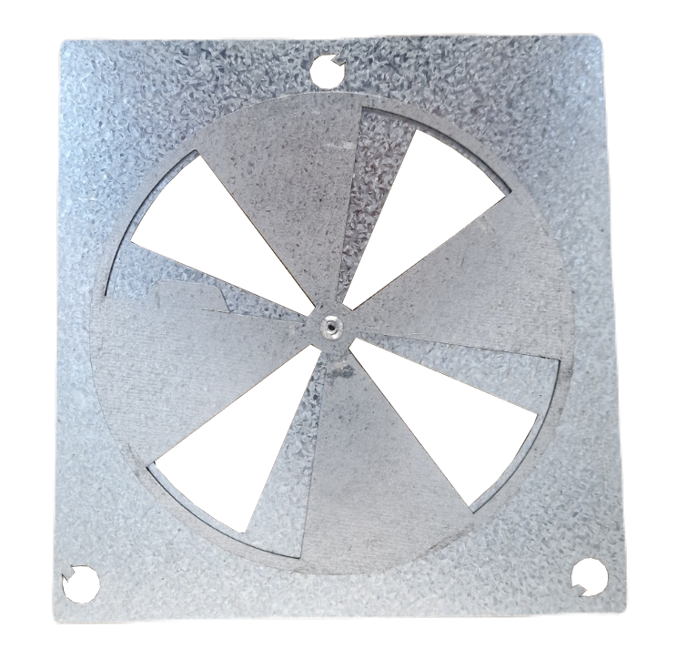 Damper for Square 100/125